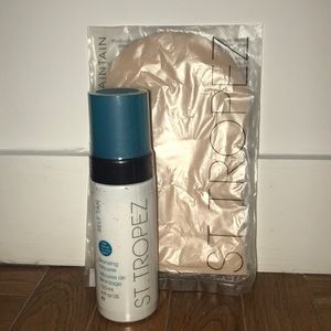 St Tropez bronzing mousse with applicator mitt